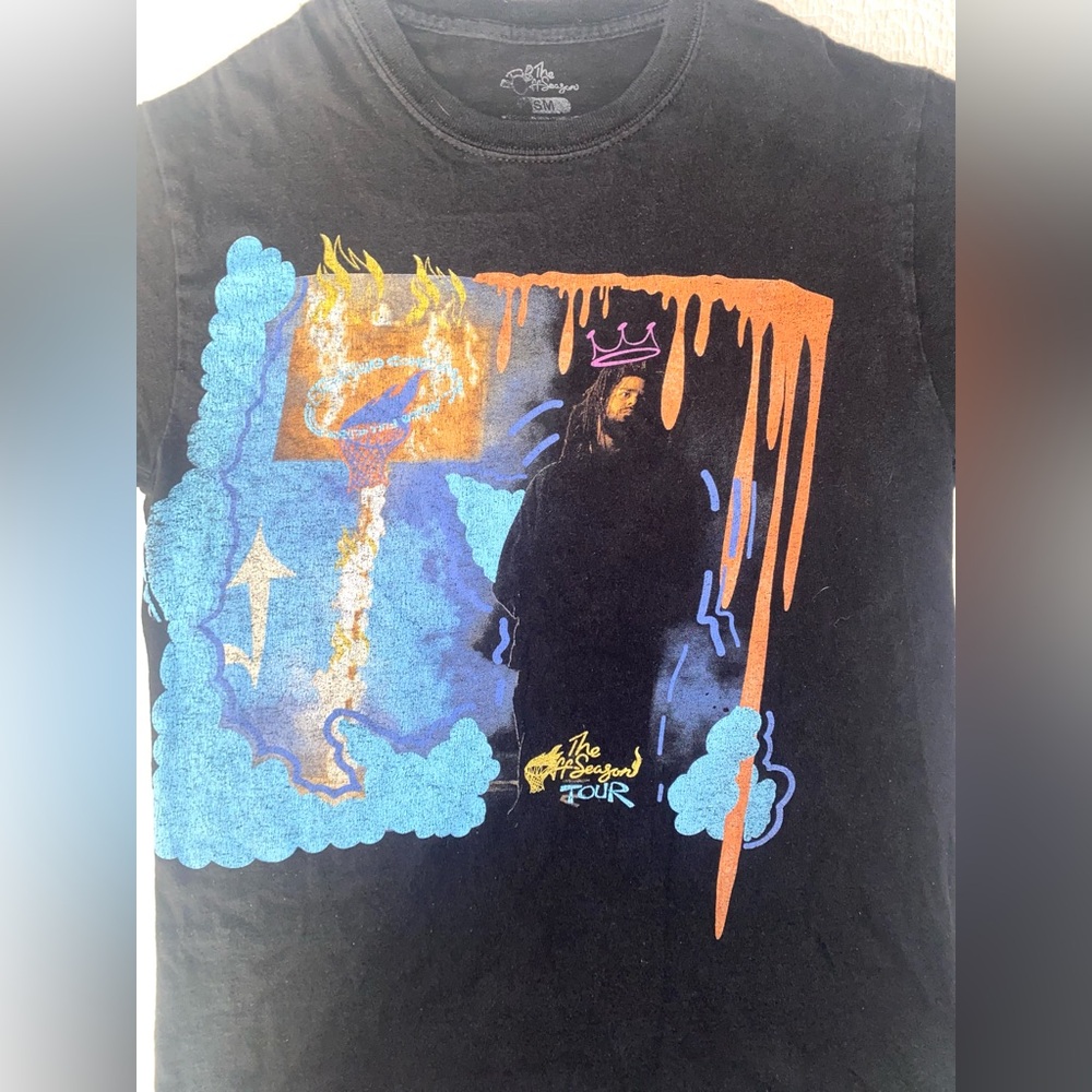 Unisex J.cole the off-season tour T-shirt S/M - Picture 2 of 7